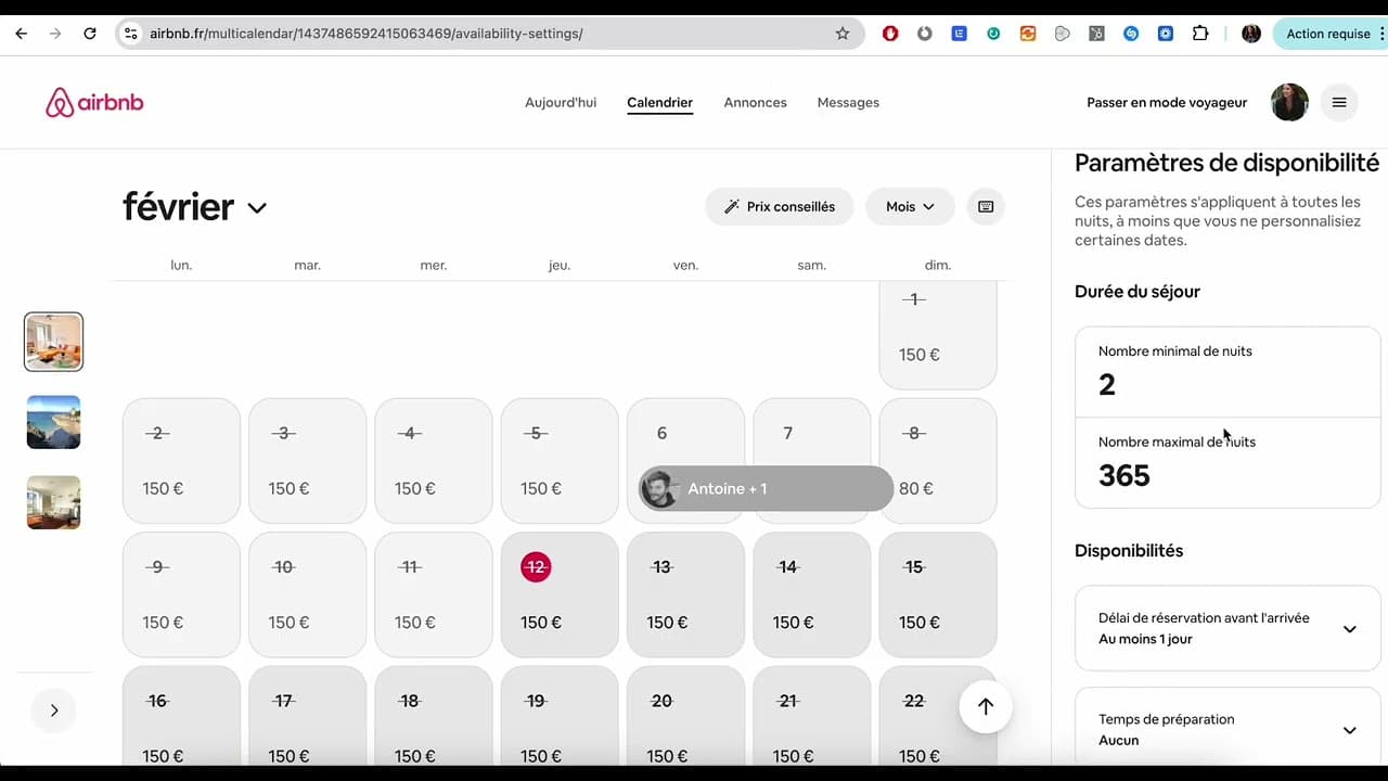مزامنة تقويمات Airbnb و Booking وغيرها